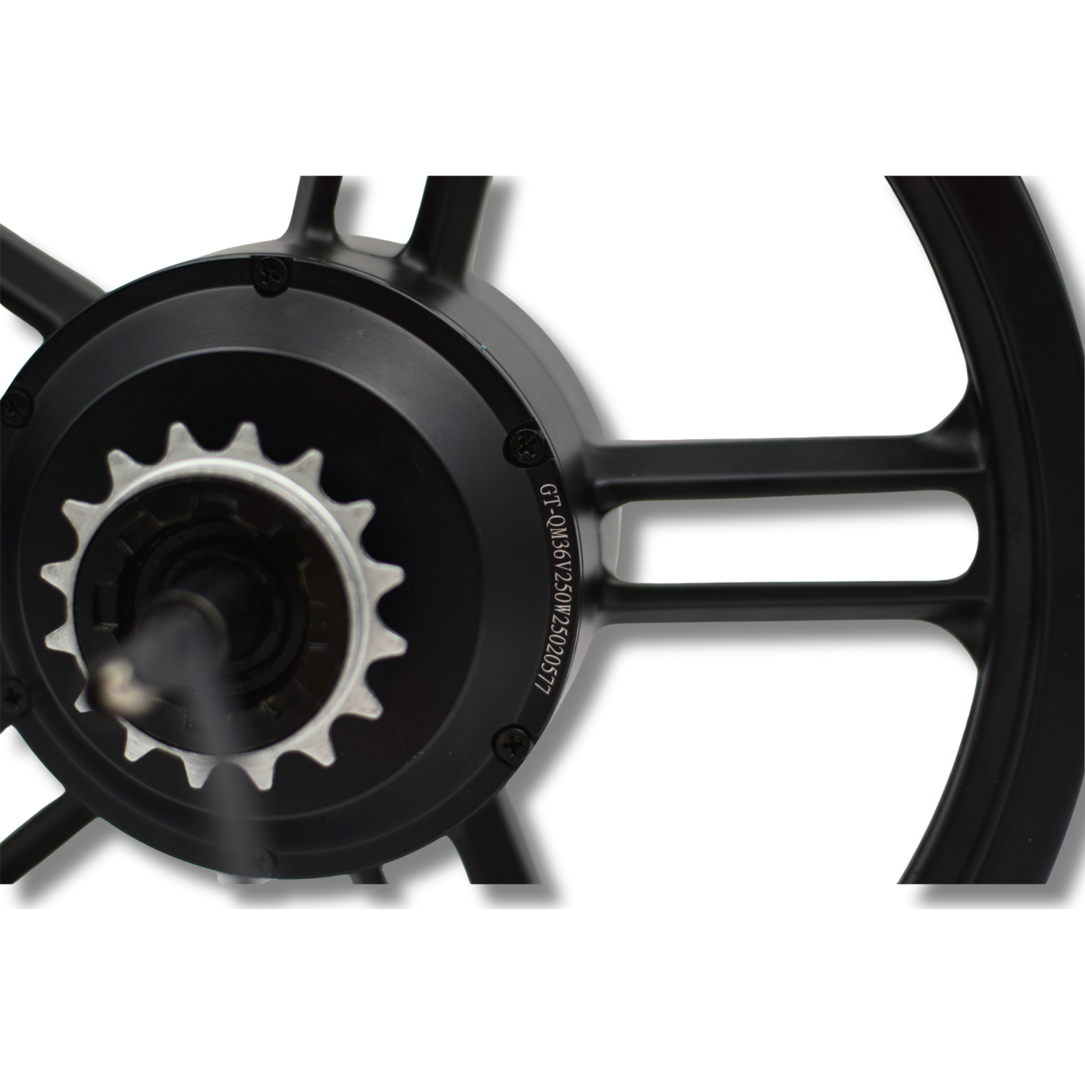 Motor + Velg (Achter) - Fatbike Qmwheel V20 Mini 2.0 (Zwart Stekker)