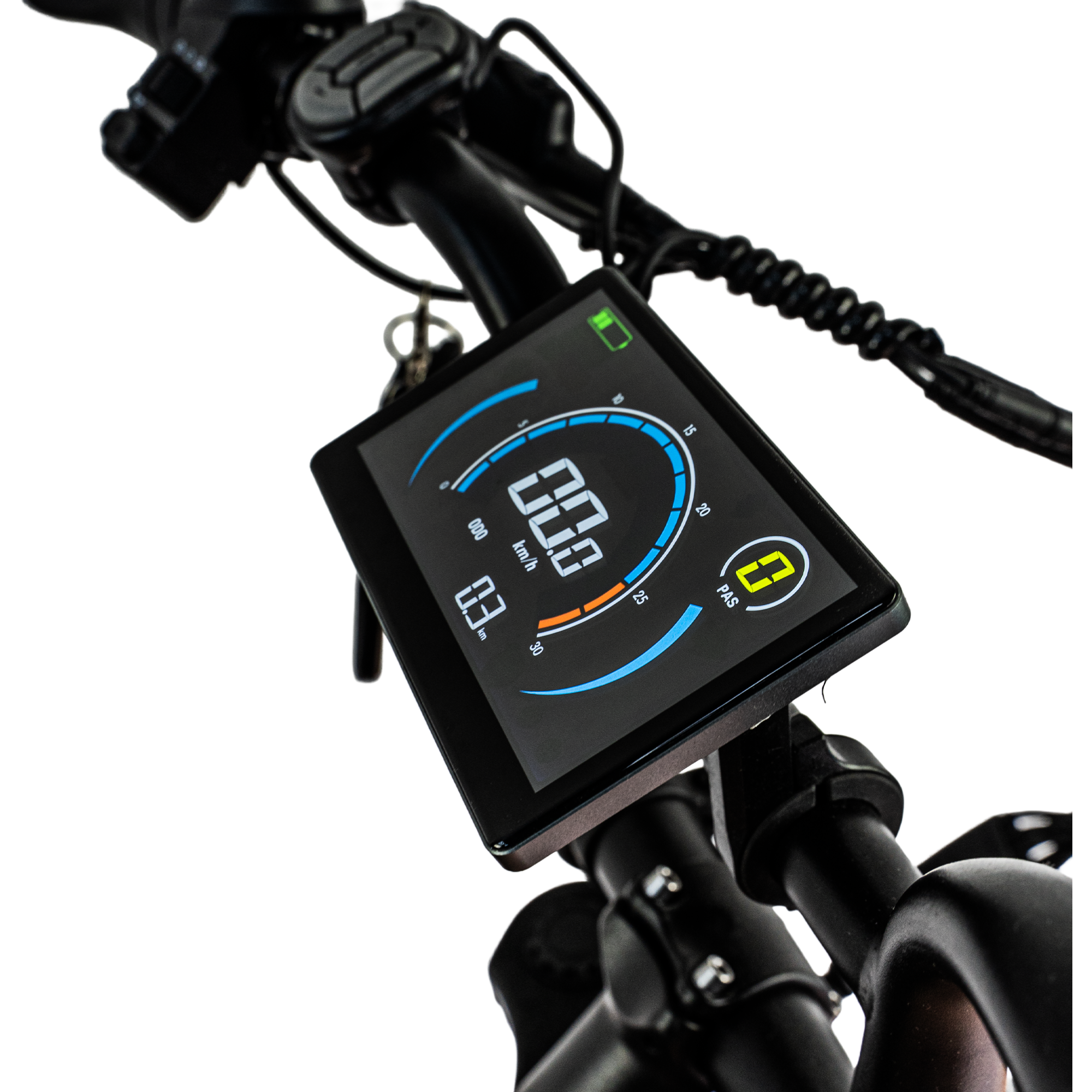 GT2000 - Electric Dirt Bike - Zwart - Opvoerbaar - Ouxi Fatbike - 6 Km/Pu Gashendel
