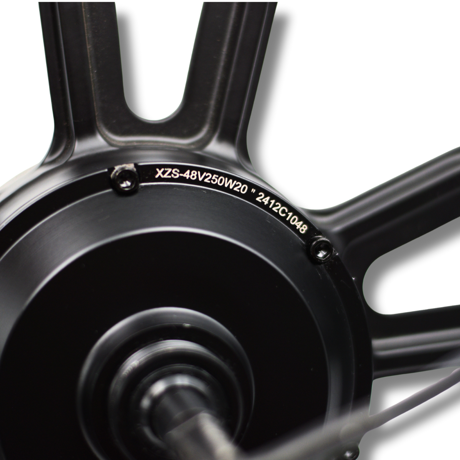 Velg + Motor (Achter) - Fatbike - Ouxi C80, H9, Q8, V8 Pro, C80 Pro (Rode Stekker Rechts) (Kleine Motor)