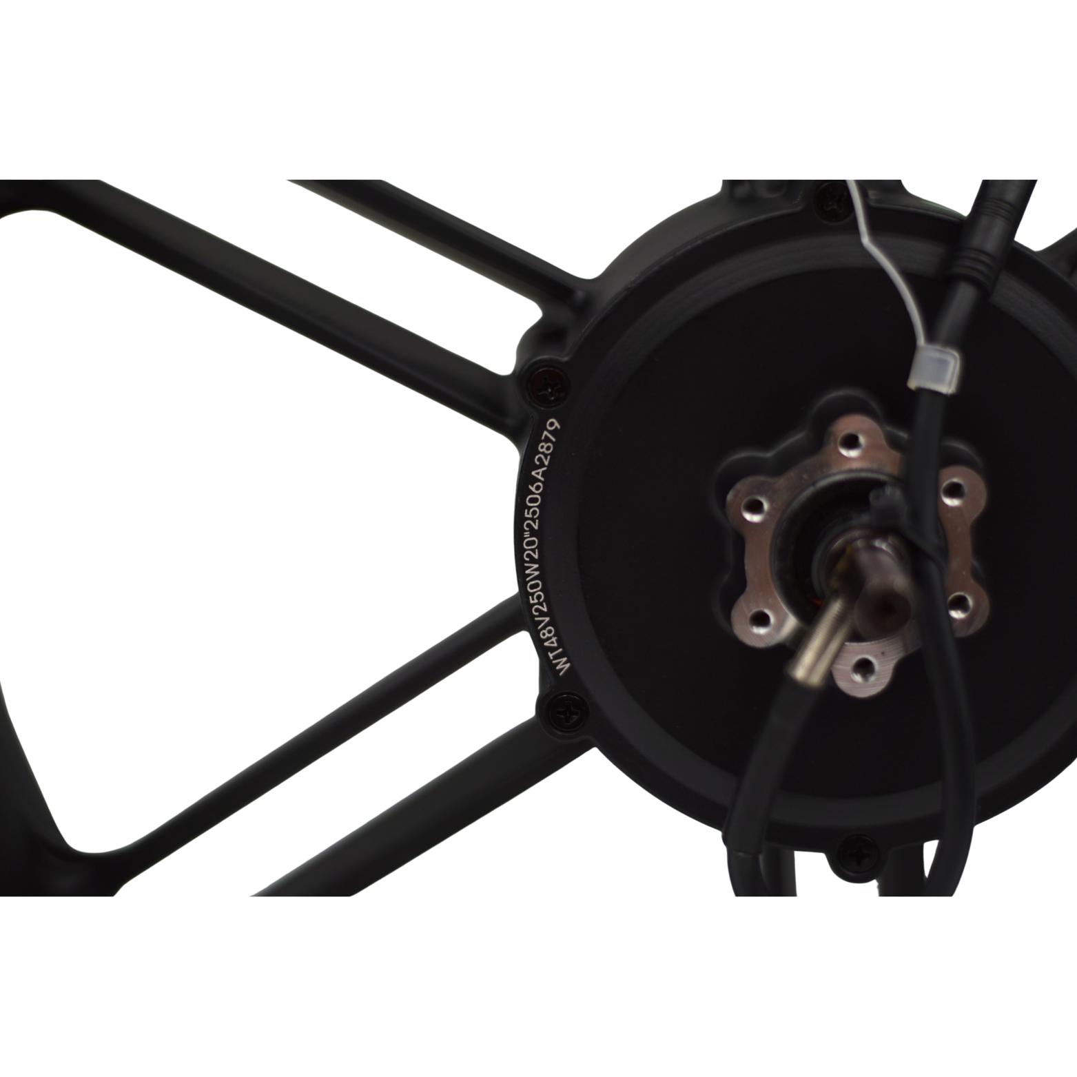 Velg + Motor (Achter) - Fatbike - Ouxi / QMWheel V20 Pro, V8, H9, V8 Pro, V8 Max, Q8, V8 Ultra (Rode Stekker) (Grote Motor)