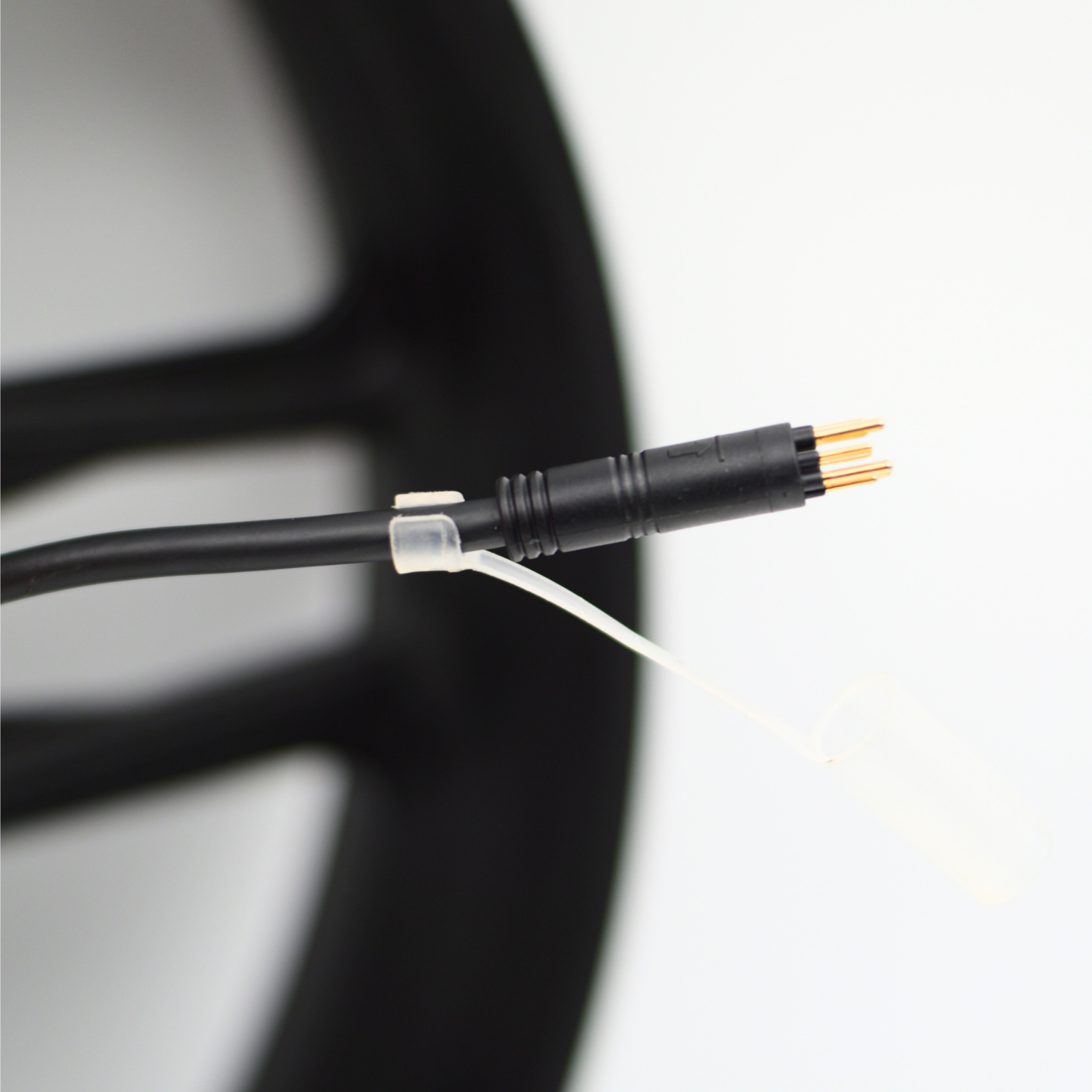 Motor + Velg (Achter) Qmwheel 250W (Zwarte Stekker) (Kleine Motor)