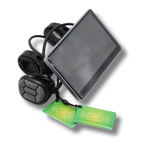 Display - Fatbike - Ouxi HC80 Met NFC  (Opvoerbaar) (50Km/pu) (Code + Killswitch)