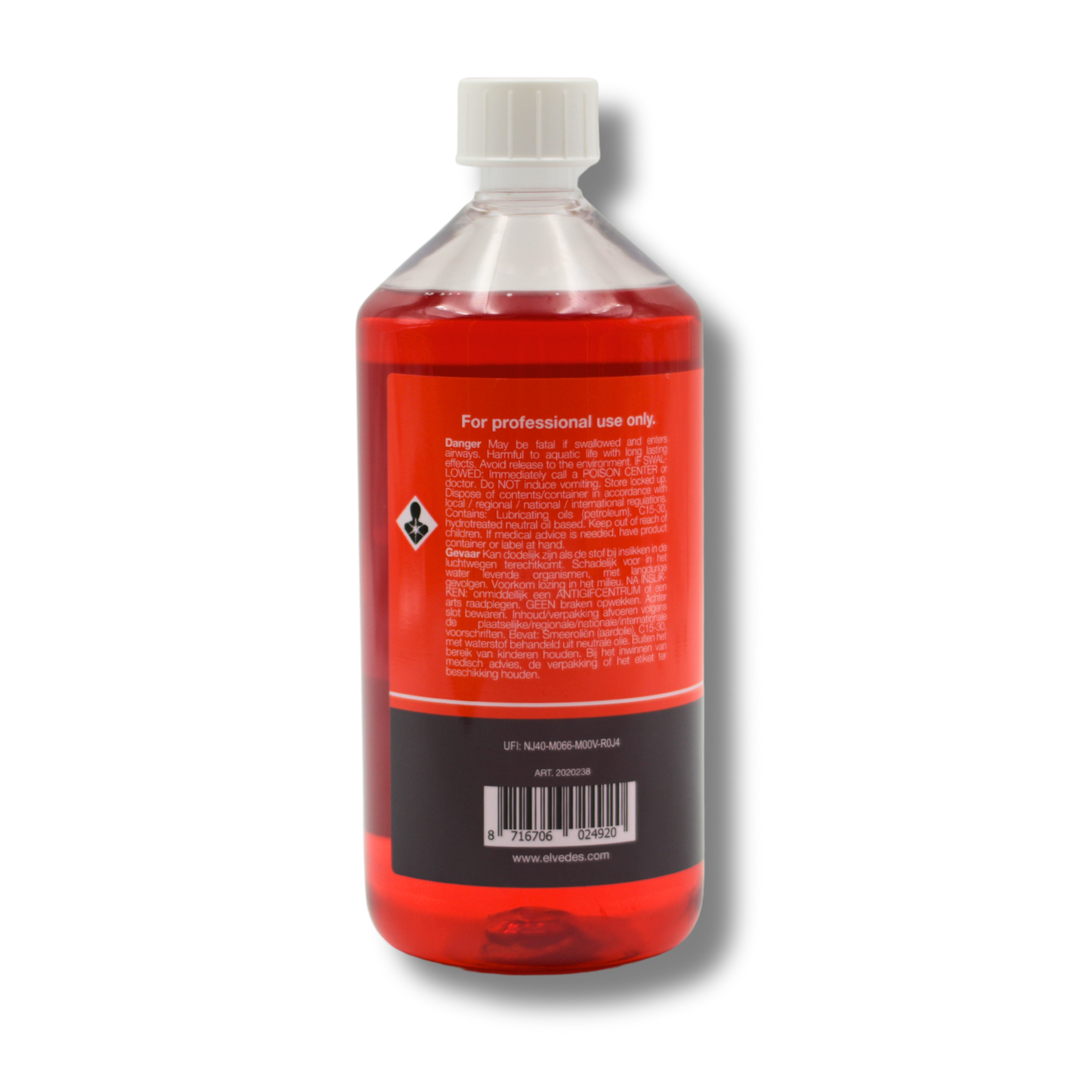 Remolie - Fatbike Rood Elvedes Hydraulische Remolie Mineralolie